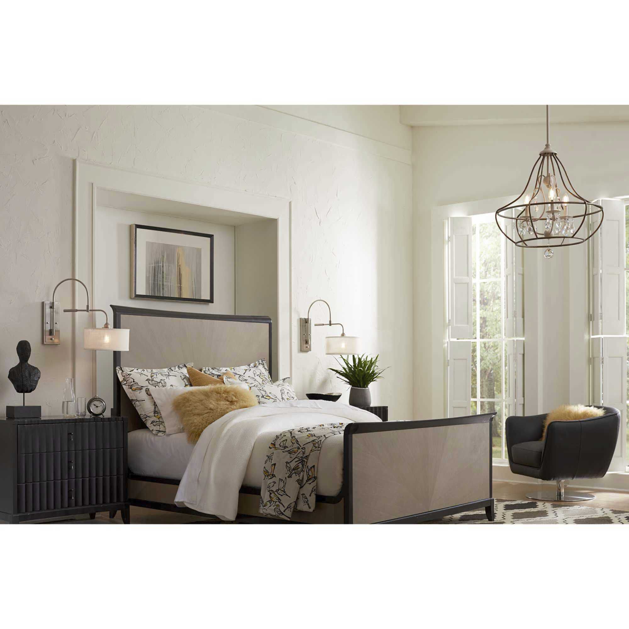 Kempsey 24 inch 75.00 watt Brushed Nickel Swing Arm Wall Bracket Wall Light